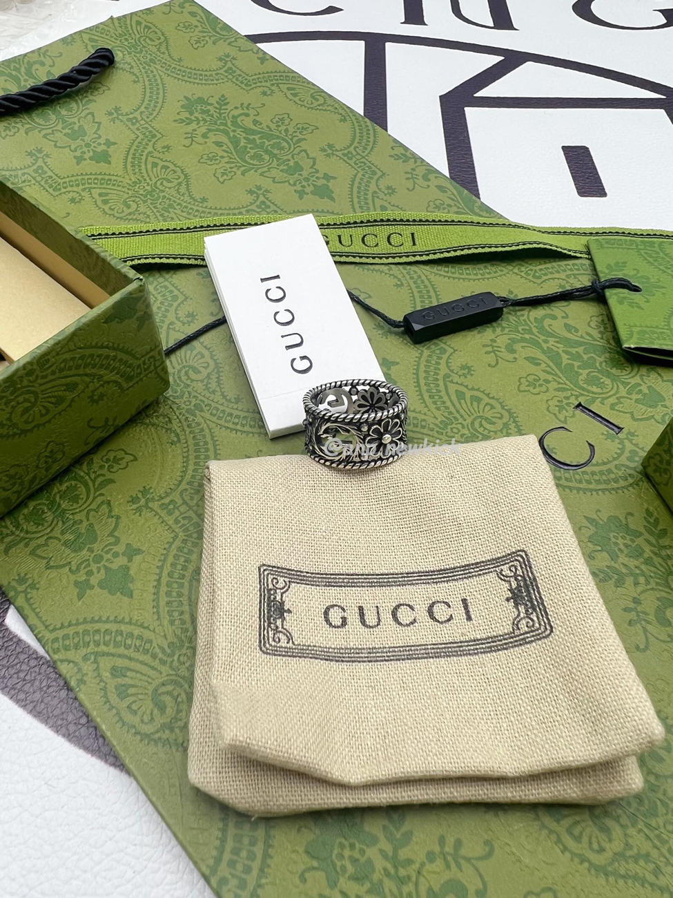 Gucci Love Gg Silver Ring (5) - www.newkick.vip